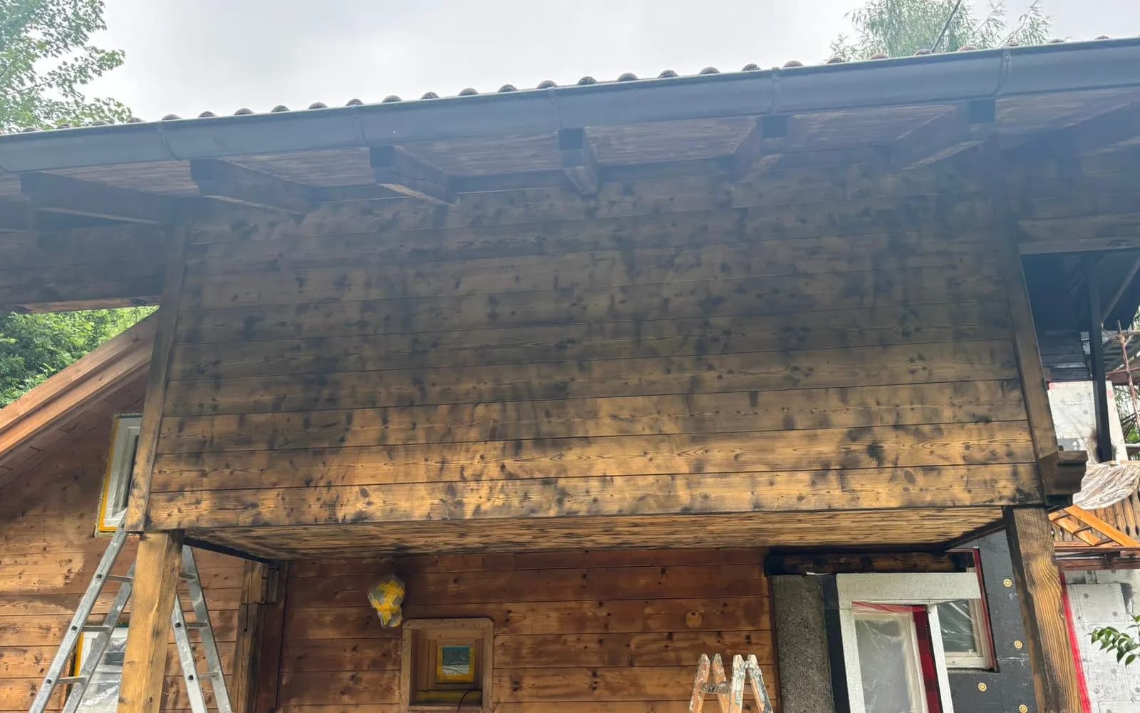 Vorher: Traufseite