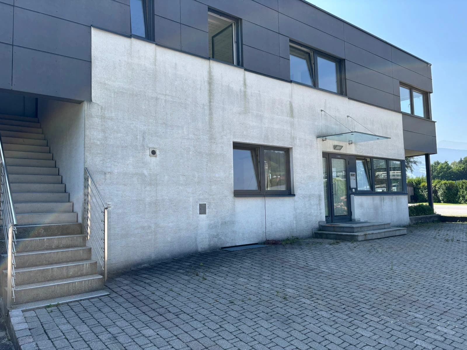 Vorher: Betonoberfläche